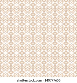 Beautiful background of seamless floral pattern