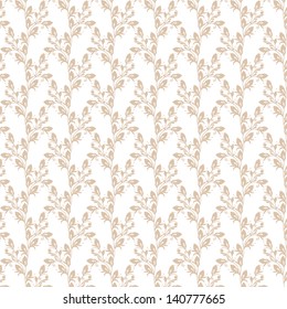 Beautiful background of seamless floral pattern