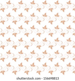 Beautiful background of seamless floral pattern