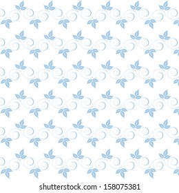Beautiful background of seamless floral pattern