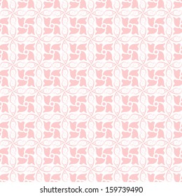 Beautiful background of seamless floral pattern