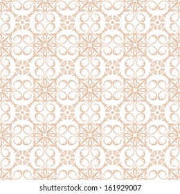 Beautiful background of seamless floral pattern 