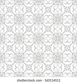 Beautiful background of seamless floral pattern 