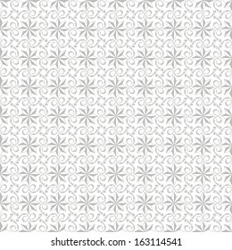 Hermoso fondo de patrón floral sin fisuras 