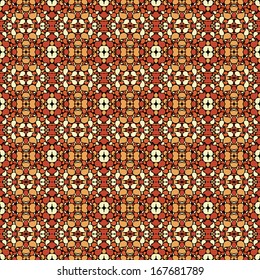 Beautiful background of seamless floral pattern 