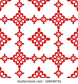 Hermoso fondo de patrón floral sin fisuras