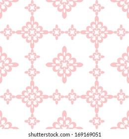 Beautiful background of seamless floral pattern