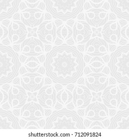 Beautiful background of seamless floral pattern. vector illustration. monochrome color
