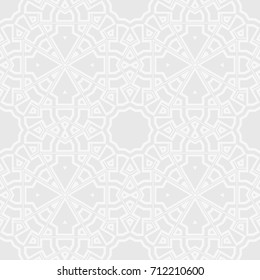 Beautiful background of seamless floral pattern. vector illustration. monochrome color