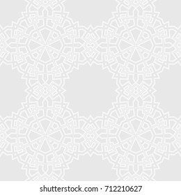 Beautiful background of seamless floral pattern. vector illustration. monochrome color
