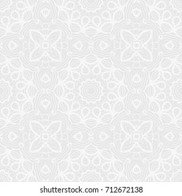 Beautiful background of seamless floral pattern. vector illustration. monochrome color