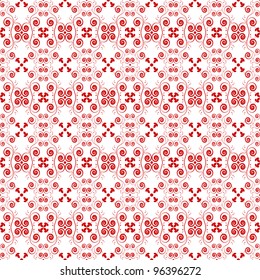 Beautiful background of seamless floral pattern