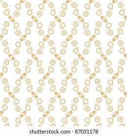 Beautiful background of seamless polka dots pattern