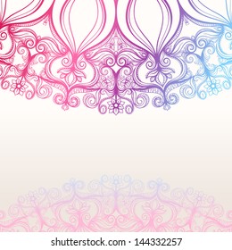 beautiful background with space for text and color round natural pattern 