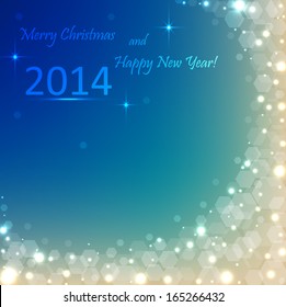 Beautiful  background with sparkles .Vector  illustration