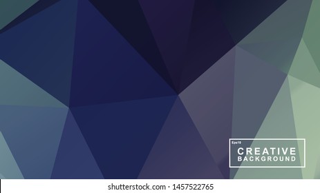 beautiful background template, polygonal style with gradation colour