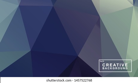 beautiful background template, polygonal style with gradation colour