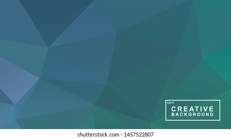 beautiful background template, polygonal style with gradation colour