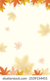 A beautiful background for thanksgiving. A bright background with warm colors and autumn leaves.