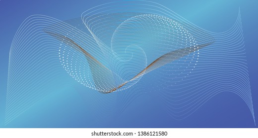 Beautiful background under water. The blue sea and the rays of the sun. Banner in Abstract style. Vector illustration