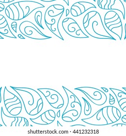 Beautiful background of water drops. Vector illustration.
