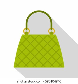 Beautiful bag icon. Flat illustration of beautiful bag vector icon for web
