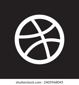 Beautiful ball icon design shape vector 