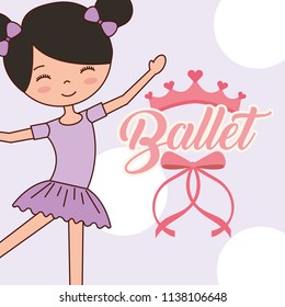 beautiful ballerinas ballet cartoon character