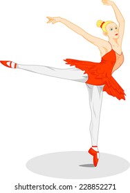 beautiful ballet dancer