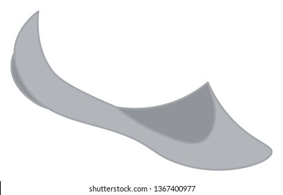 A beautiful ballet shoe vector or color illustration