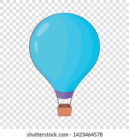 Beautiful balloon icon. Cartoon illustration of beautiful balloon vector icon for web