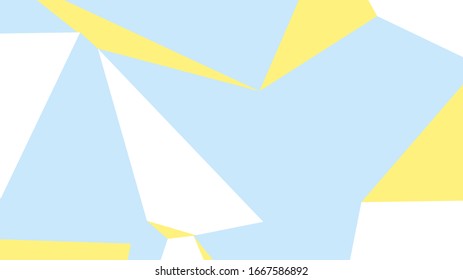 Hermosa pancarta de diseño de papel pintado. Patrón triángulo de diseño gráfico azul geométrico abstracto. Papel tapiz vectorial. Antecedentes de la tecnología poligonal. Baja textura de poli. Patrón moderno de origami.