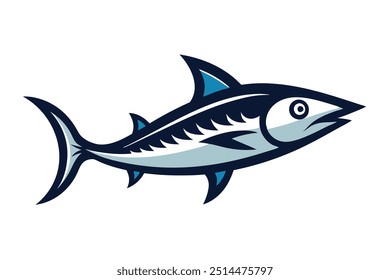A beautiful Barracuda vector design. This is an editable and printable high quality vector eps file.