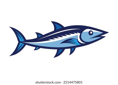 A beautiful Barracuda vector design. This is an editable and printable high quality vector eps file.