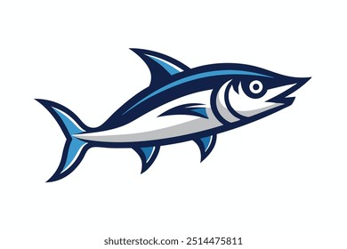 A beautiful Barracuda vector design. This is an editable and printable high quality vector eps file.
