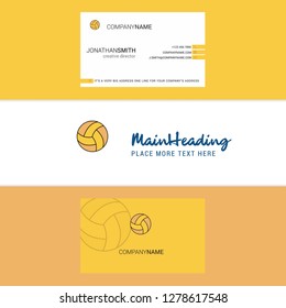 Beautiful Basketball  Logo and business card. vertical Design Vector