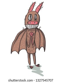 Beautiful bat. Comic character