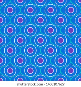 Beautiful Batik Art Seamless Pattern