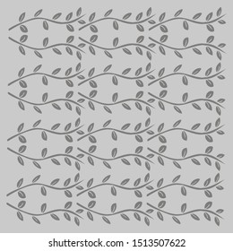 Beautiful Batik Indonesia drawing techniques that use manual hand methods, Gray and Dark Neutral, light neutral, for backgrounds, carpets, wallpapers, clothing, wrappers, fabrics, classic and vintage.