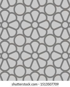 Beautiful Batik Indonesia drawing techniques that use manual hand methods, Gray and Dark Neutral, light neutral, for backgrounds, carpets, wallpapers, clothing, wrappers, fabrics, classic and vintage.