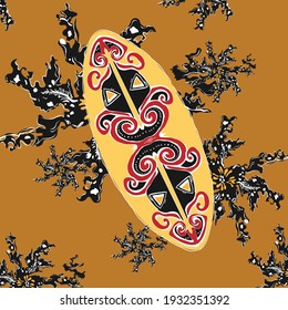 
Beautiful Batik Motif From Papua