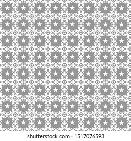 Beautiful batik pattern drawing techniques that use manual hand methods, Gray and light neutral, for backgrounds, carpets, wallpapers, clothing, wrappers, fabrics, classic and vintage.
