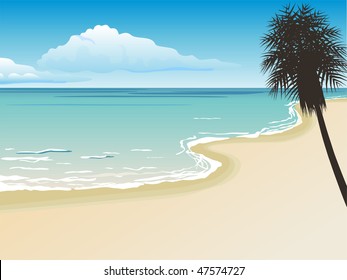 beautiful beach