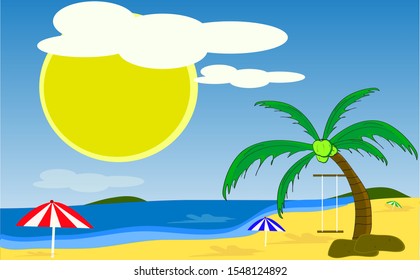 Beautiful beaches and seas in Thailand