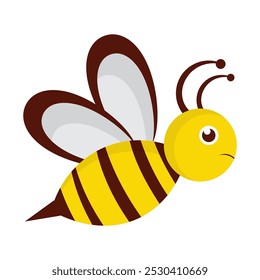 
beautiful bee graphic design vector illustration