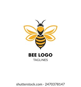 A Beautiful Bee Logo Template