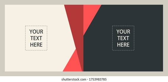 beautiful billboard abstract banner template