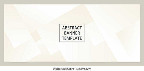 beautiful billboard abstract banner template