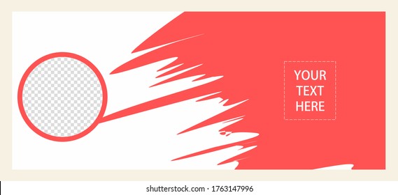 beautiful billboard abstract banner template
