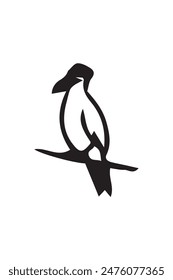 A beautiful bird perched on a tree branch, suitable for a poster